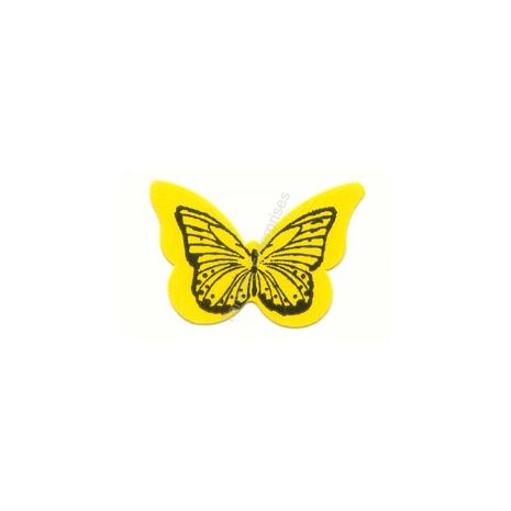Yellow Butterfly Tanning Sticker 1000 ct.