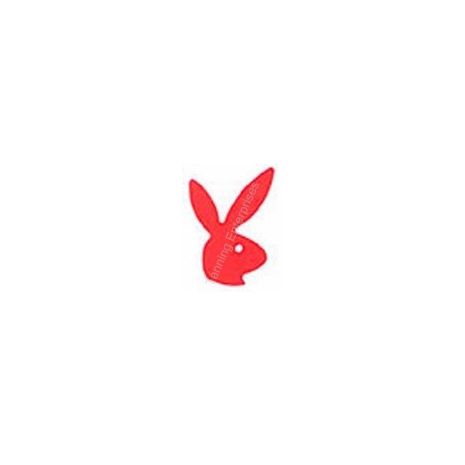 Playboy Bunny Stickers facing right - Red- 50 count