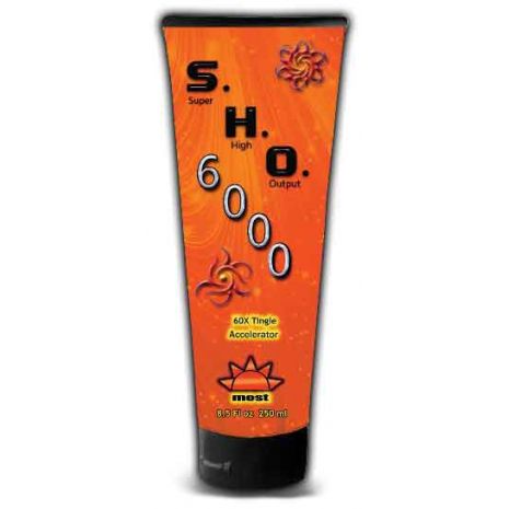 Most Products SHO 6000  hot action tingle tan lotion - 8.5 oz.