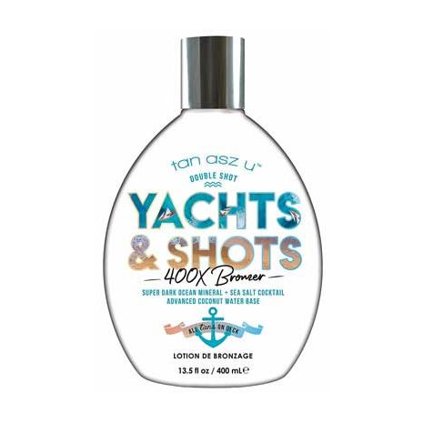 Tan Asz U YACHTS & SHOTS 400 X Bronzer  - 13.5 oz.