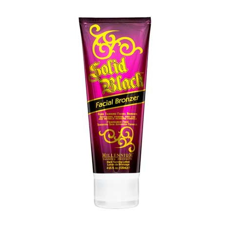 Millennium Solid Black Facial Bronzer Dark Tanning  - 4 oz.